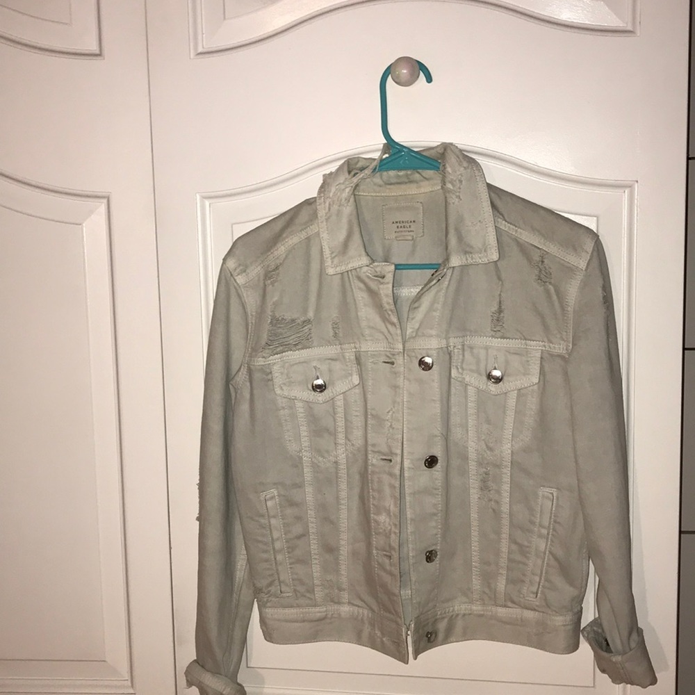American Eagle ripped jacket